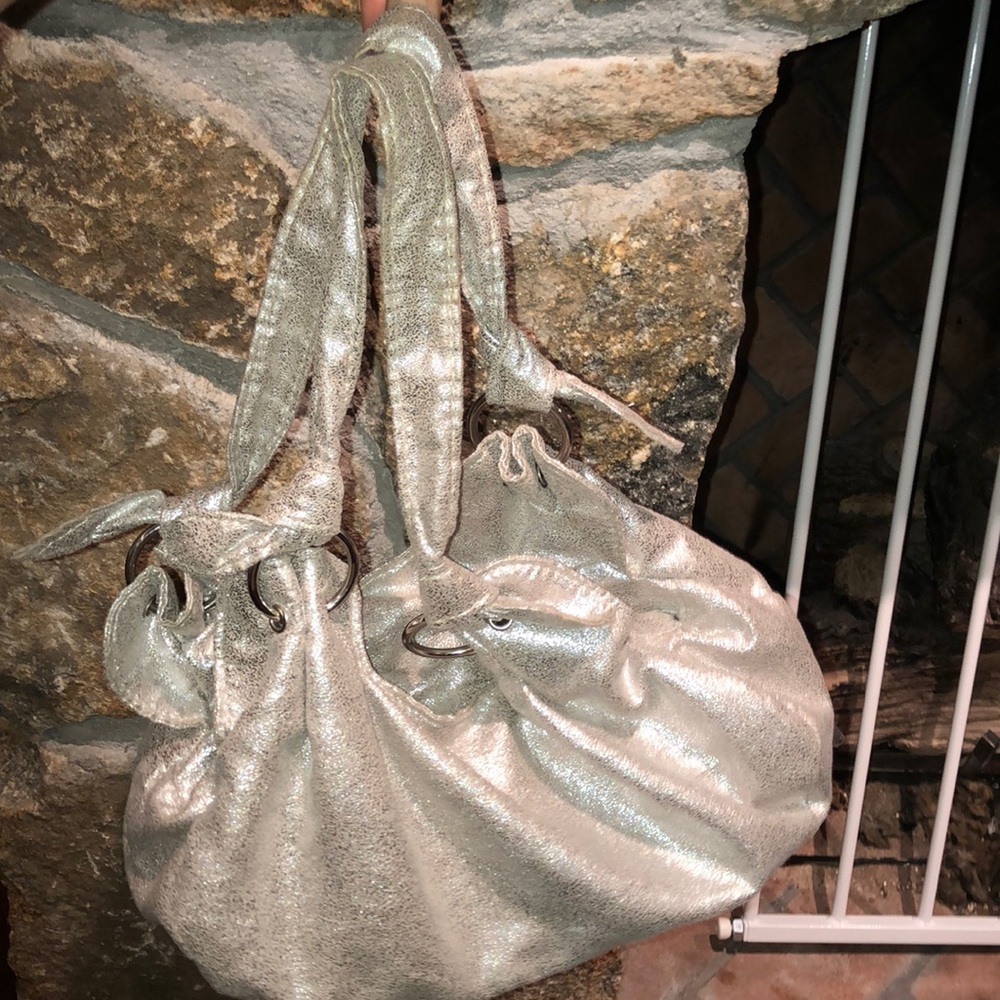 Silver Handbag
